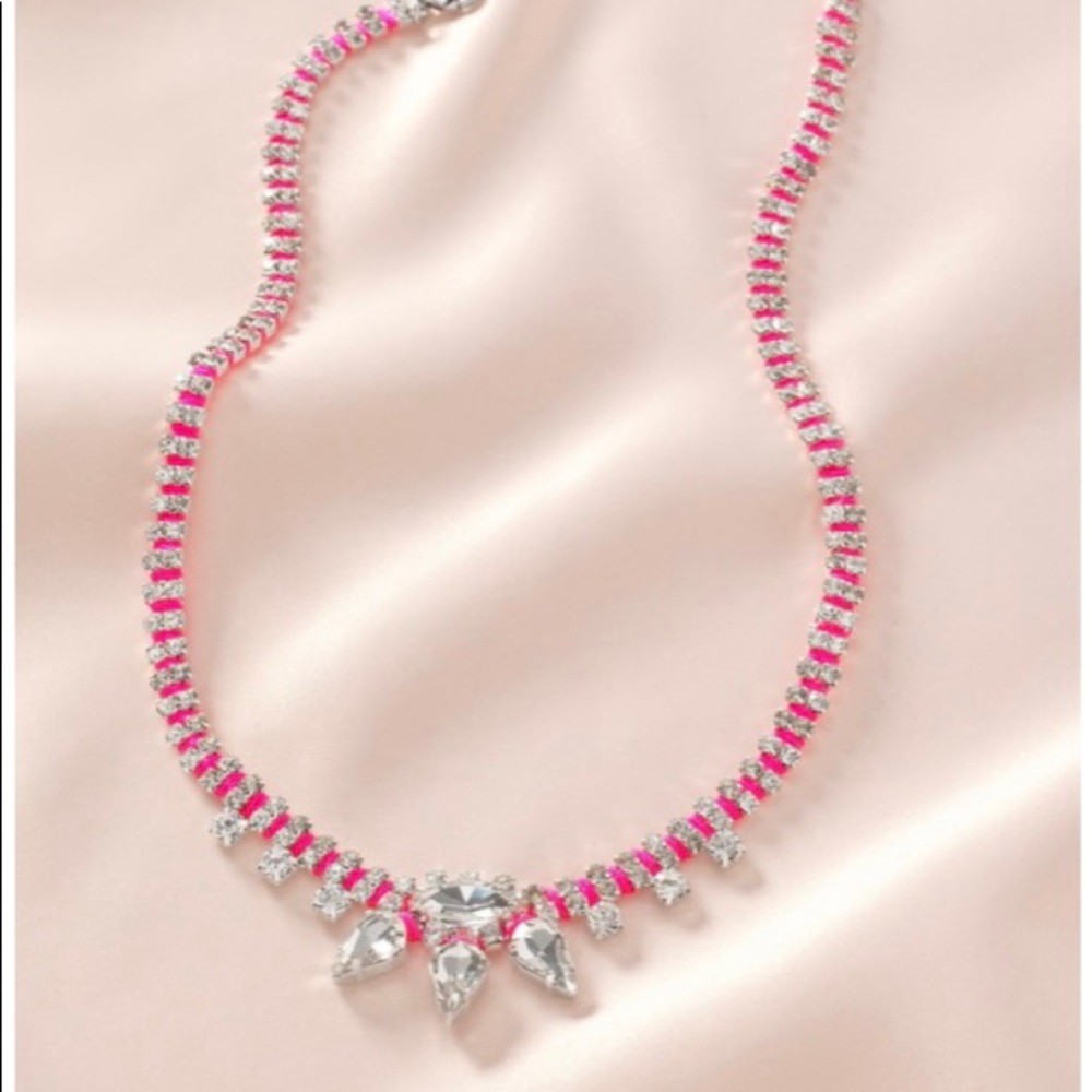 Stella & Dot Neon Dream Statement Necklace NWT - Picture 2 of 7